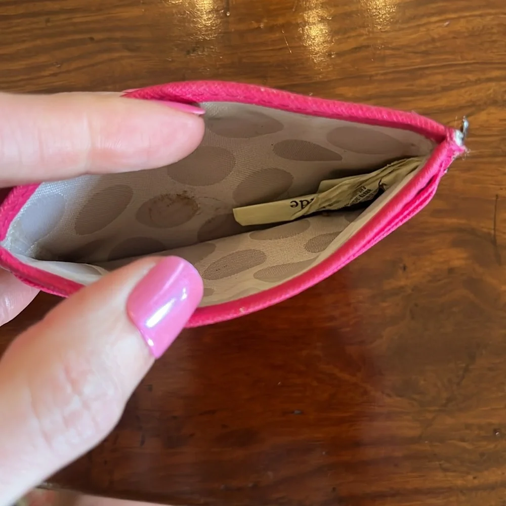 Kate Spade Card Holder Pink